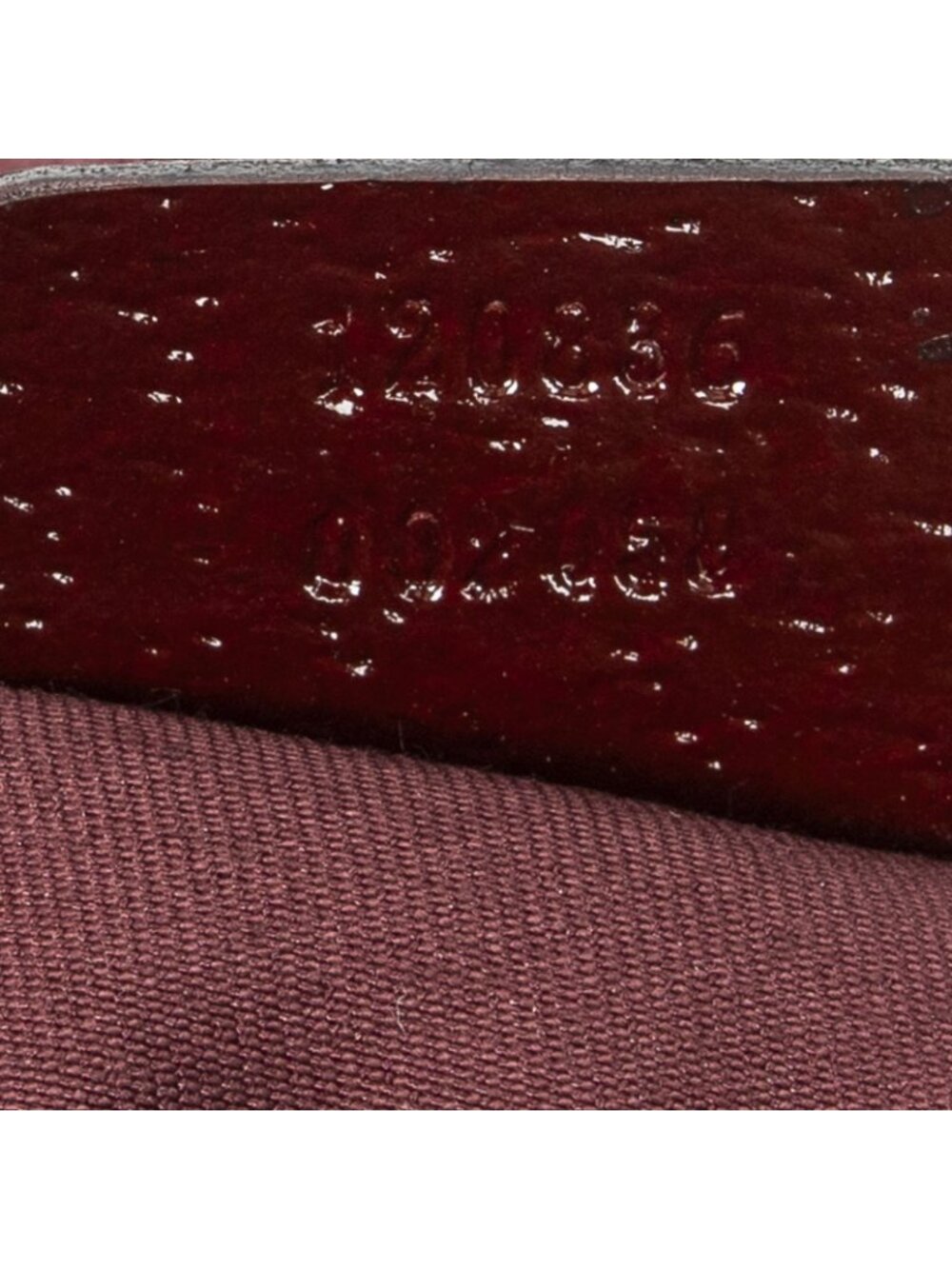 Gucci Eclipse Tote Maroon Beige GG Canvas - Picture 10 of 10